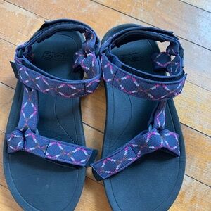 Teva Kids Sandals - Navy and Pink